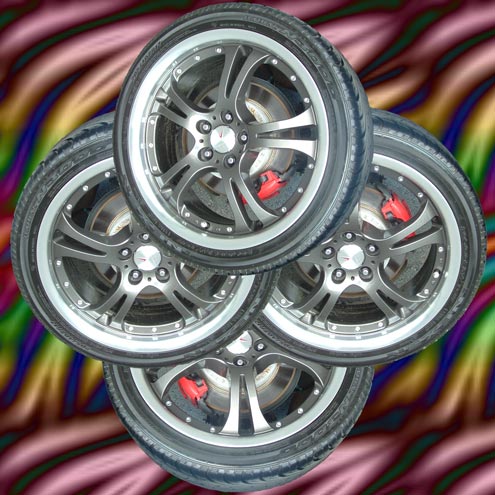 Volution "Sakura" Rims & NEXEN Tires