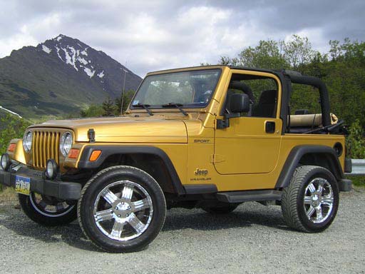 03 Jeep Wrangler Sport 4.0